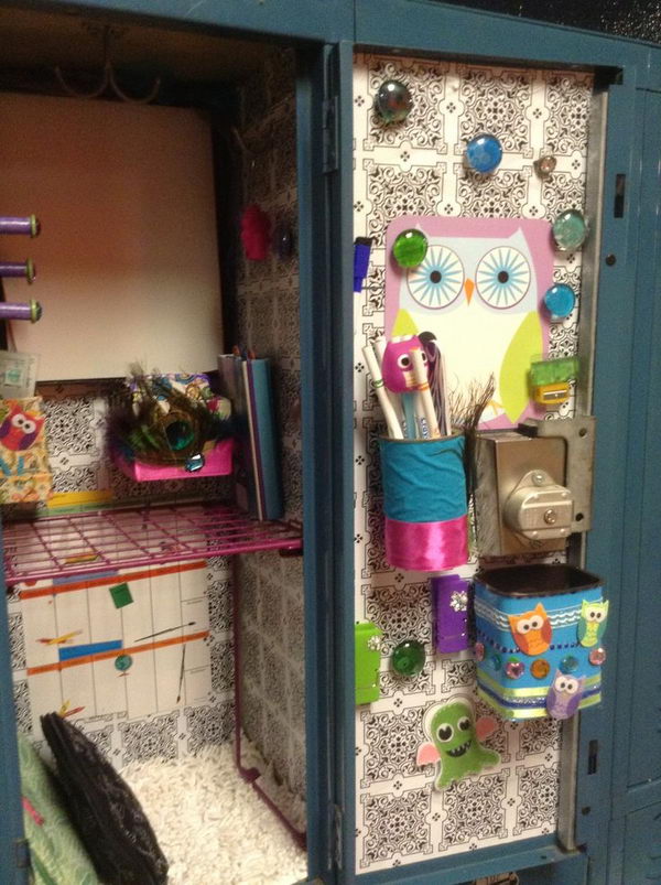 10+ Cool Locker Decoration Ideas 2017