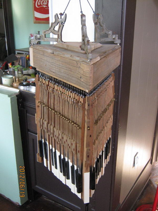 piano repurposing repurposed creative repurpose pianos keys upright furniture hanging grand crafts diy telephone artwork decor ideastand reuse upcycled specs