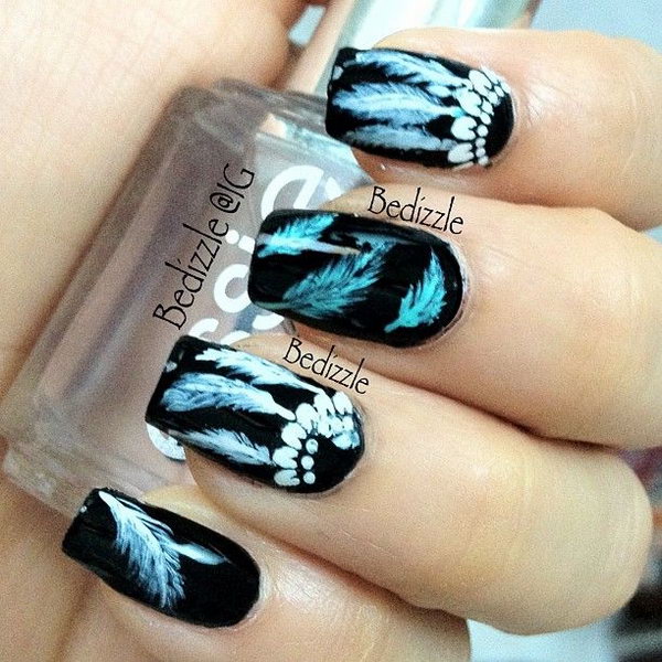 35+ Cool Dream Catcher Nail Designs for Native American