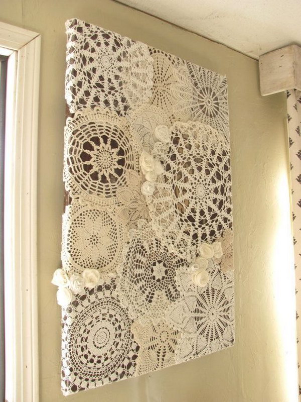 25 Beautiful DIY Fabric And Paper Doily Crafts 2017 25 Beautiful DIY Fabric And Paper Doily Crafts 2017