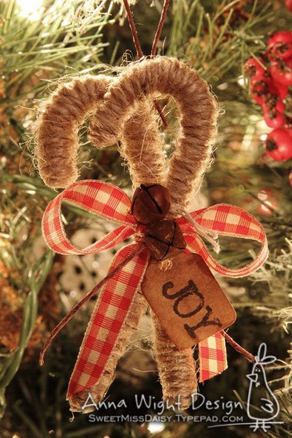 25 DIY Rustic Christmas Decoration Ideas & Tutorials 2017