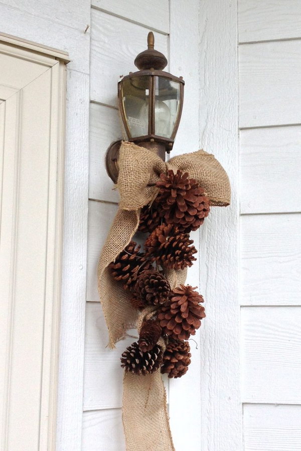 25 DIY Rustic Christmas Decoration Ideas &amp; Tutorials 2017