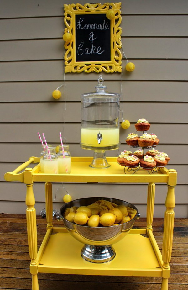 40 Creative Drink Station Ideas For Your Party 2017