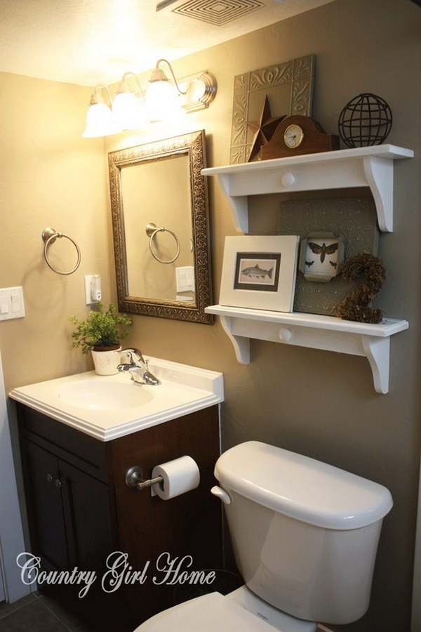 Over The Toilet Storage Ideas For Extra Space 2017