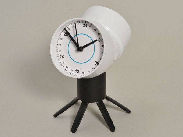 PVC Two-Faced Clock. See the tutorial 