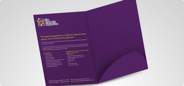 property megastore brochure design
