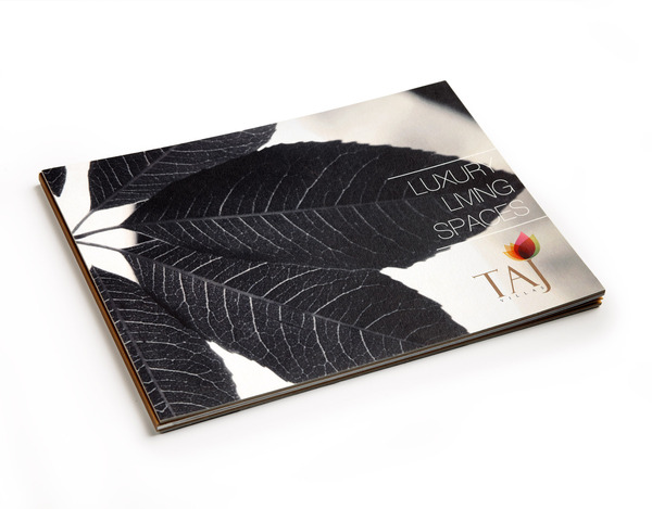 real estate brochure taj villas