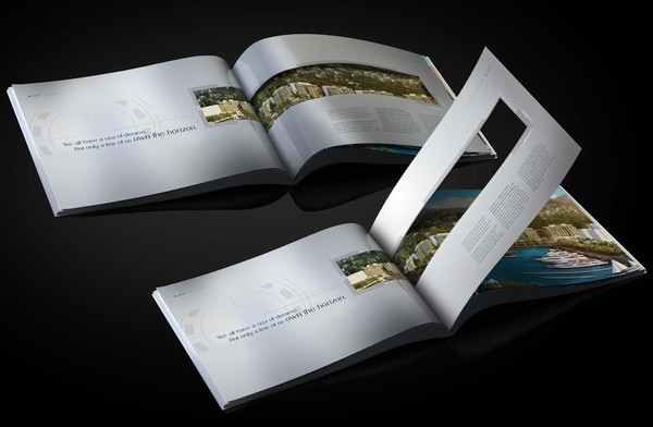 real estate brochure waterfront