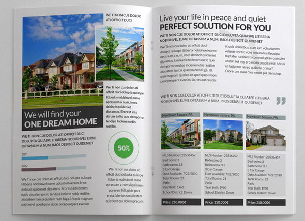 real estate brochure