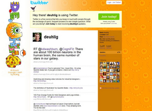 twitter design, twitter layouts deuhlig