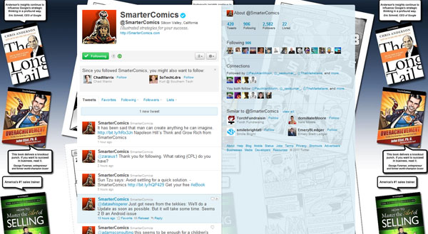 twitter design, twitter layouts smarter comics