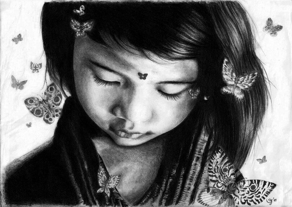 butterfly drawing 11