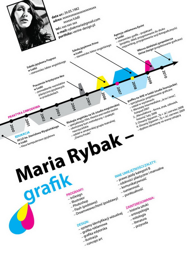 creative resume 3