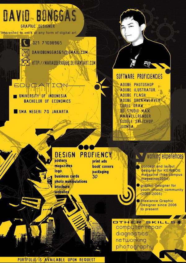 creative resume 30