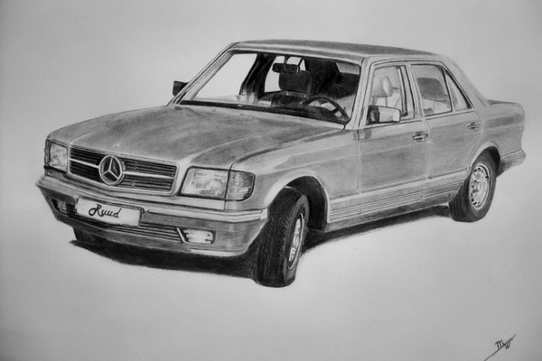 car drawing 7