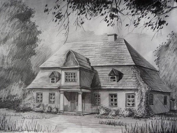 house drawing 1