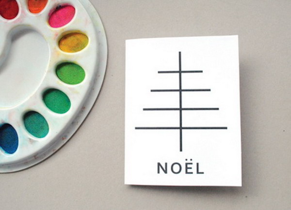 fingerprint christmas card 16