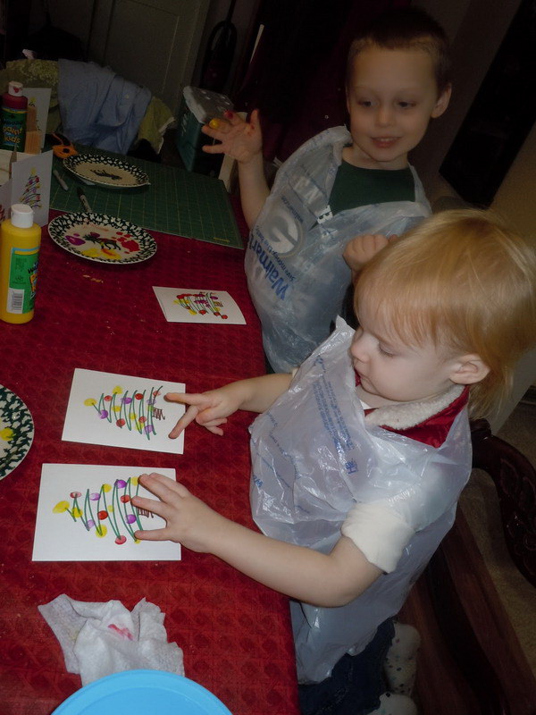 fingerprint christmas card 32