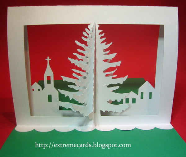 30 pop up christmas cards 2017