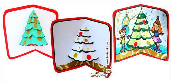 pop up christmas cards 16