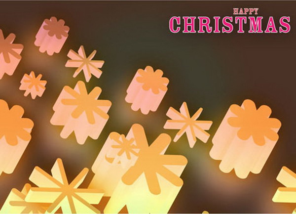 christmas snow lights card 34