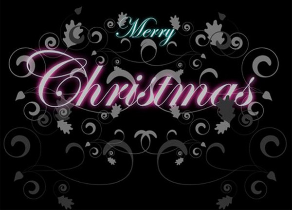 decorative christmas pattern card 36