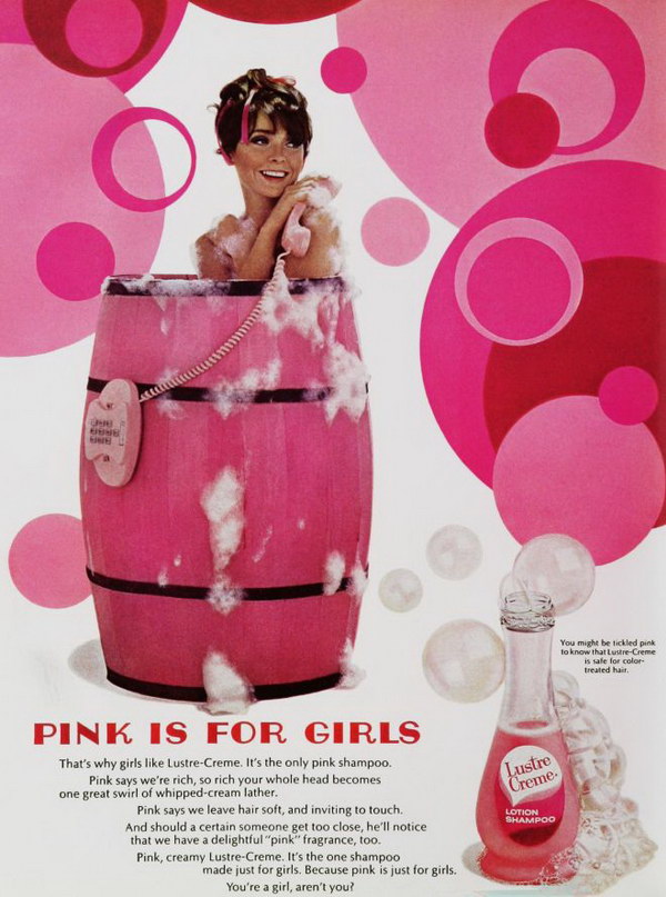 1967 vintage shampoo ad 52 