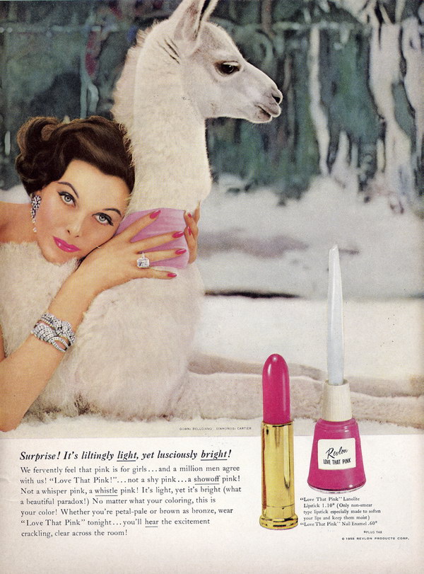 vintage beauty ad 1950s revlon 36 