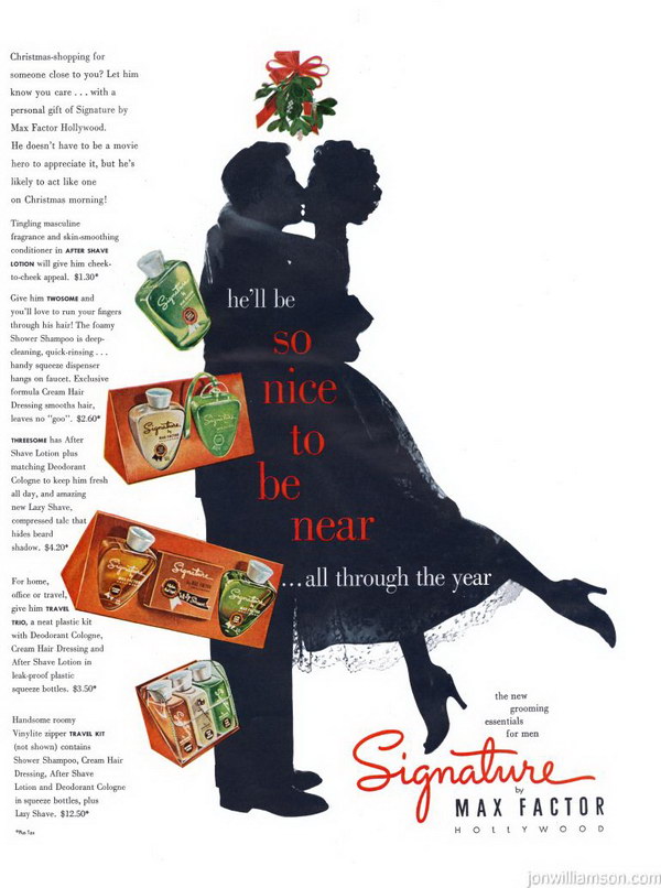 vintage beauty ad 1951 max factor signature 37