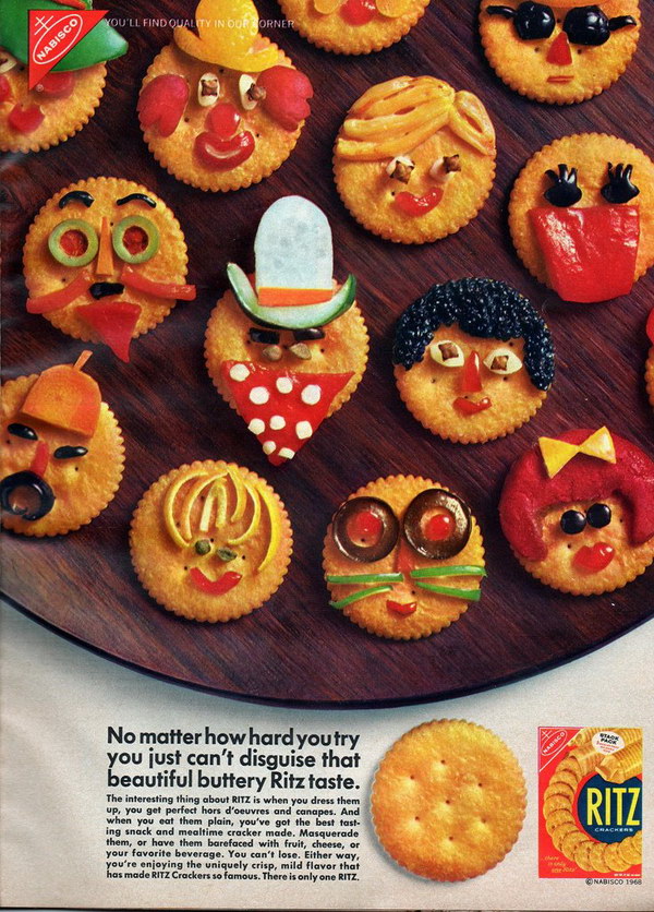 vintage food ad 1968 ritz crackers 30 