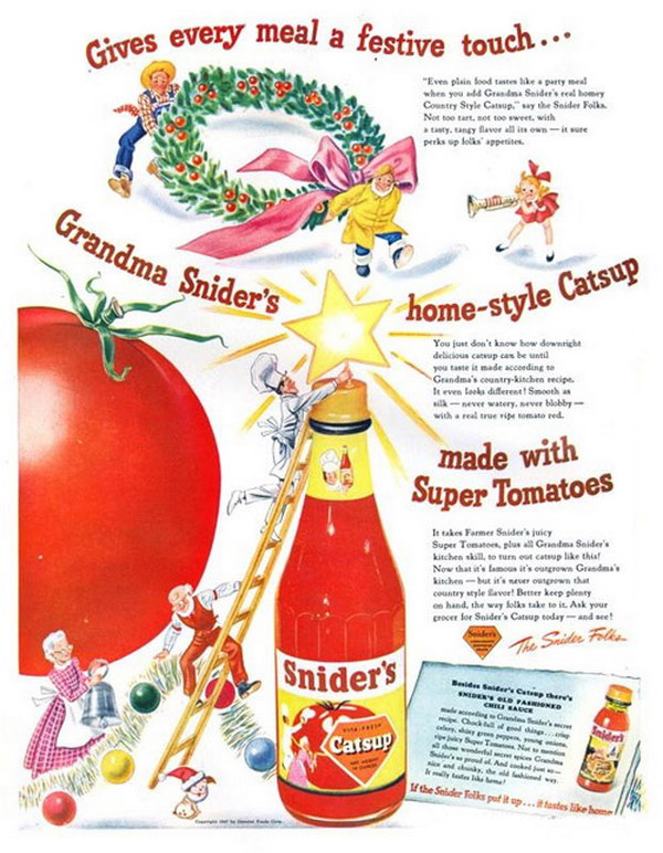 vintage christmas advertising 34