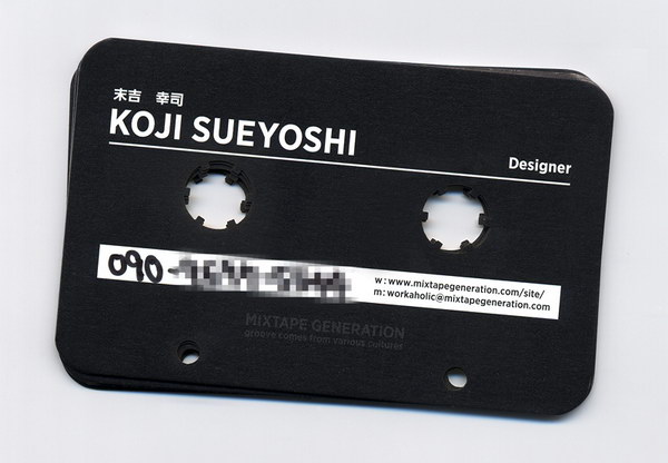 cassette business card 22