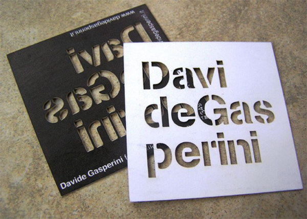 cut out business card 5
