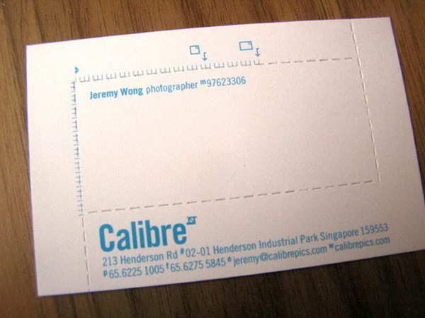 die cut business card 34