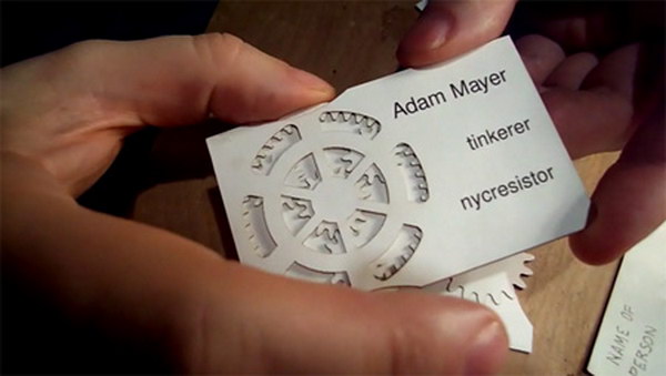 geared business card 3