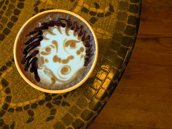 face coffee art 17