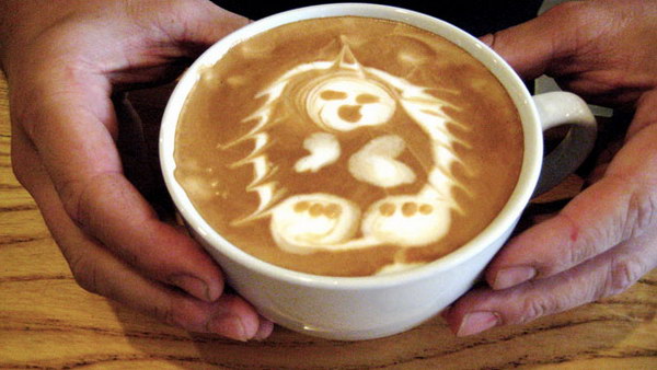 panda coffee art 35