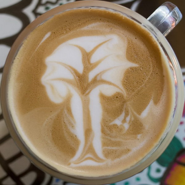 tree coffee art 19