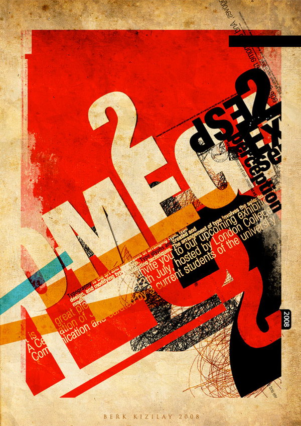 chaos is my name typographic poster 24
