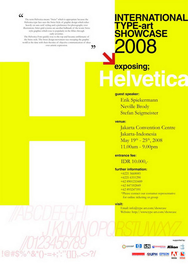 helvetica typographic poster 21