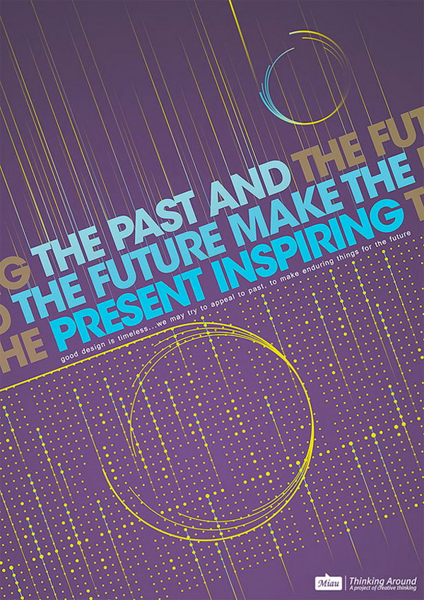 past future typographic poster 29