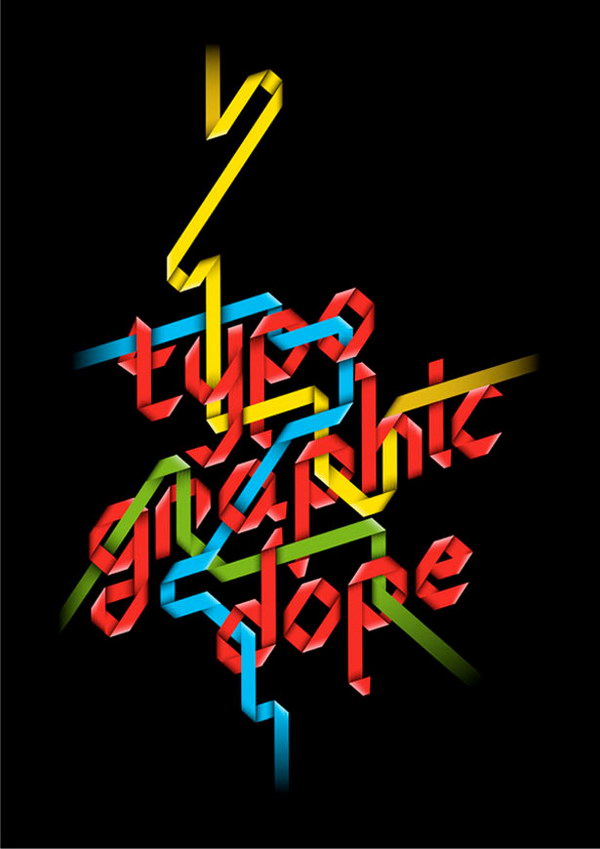 typography dope poster 3
