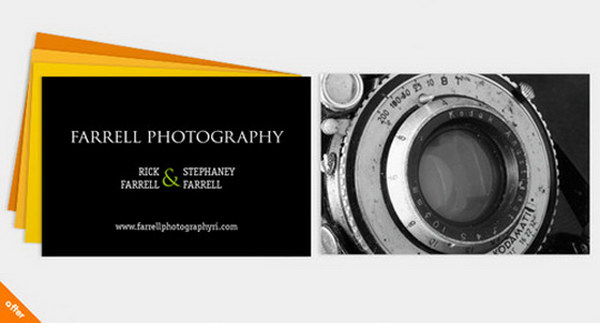 photography business card designs 7 