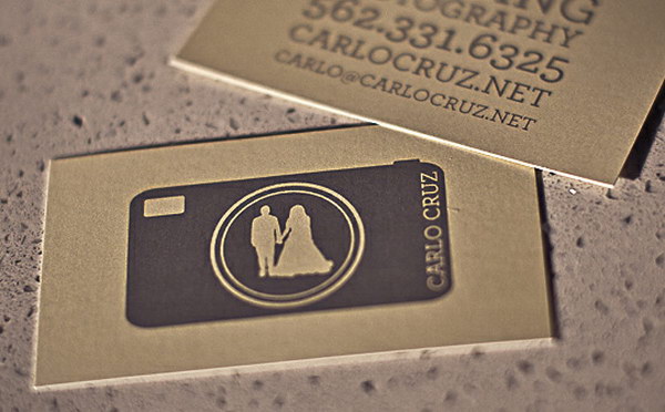 wedding photography business card 13 