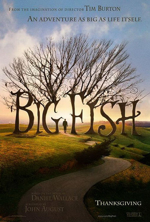 big fish typography movie poster 6