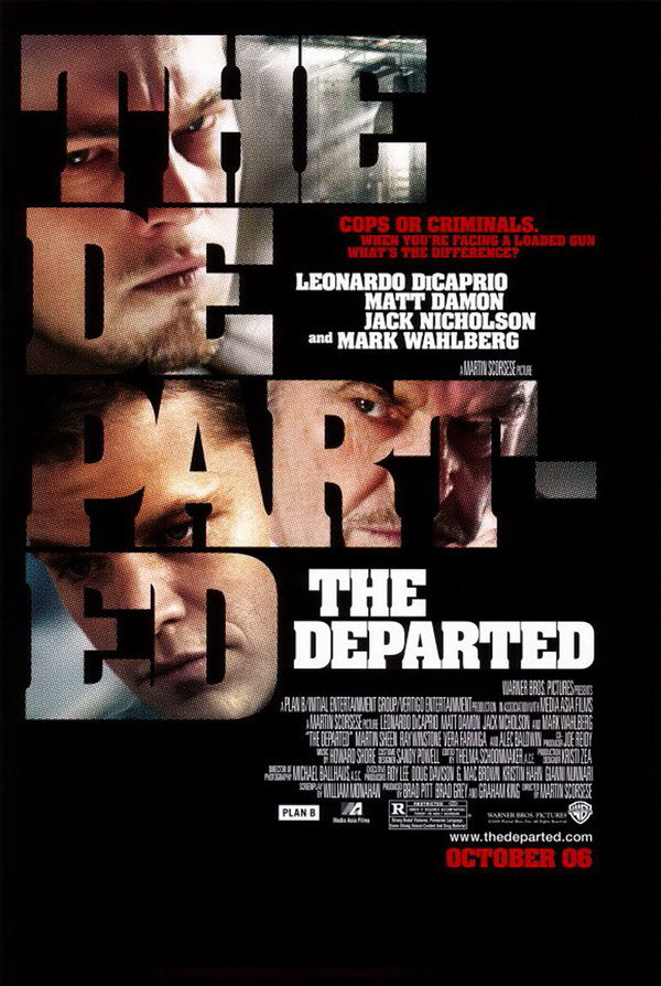 the departed typography poster 27