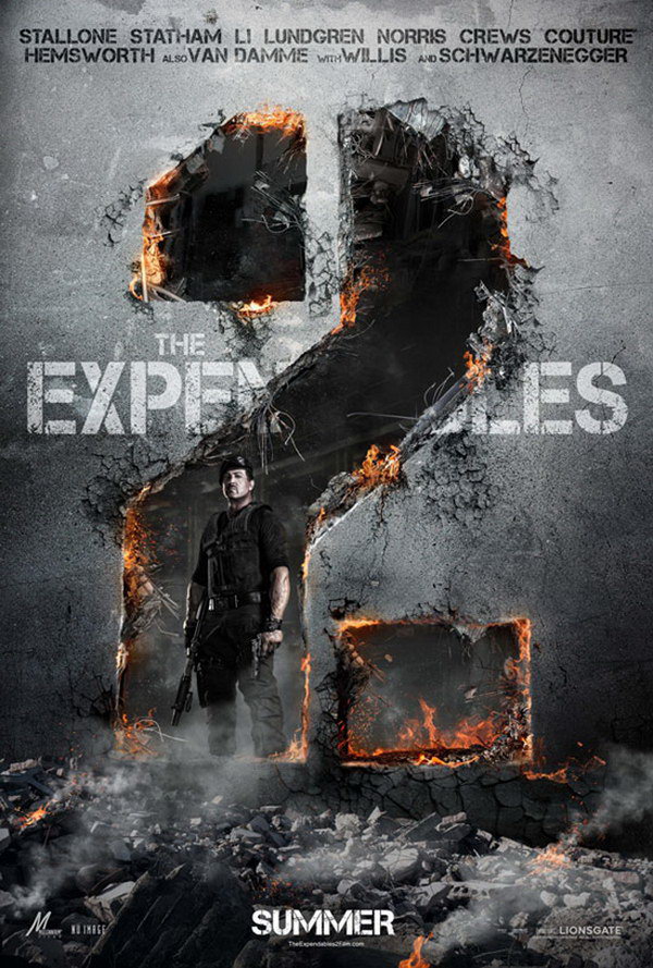 the expendables 2 movie poster 13