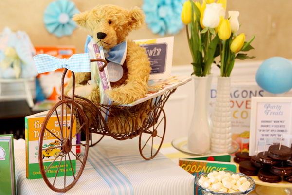 book themed baby boy shower 42