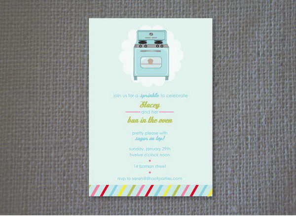bun in the oven baby shower 9