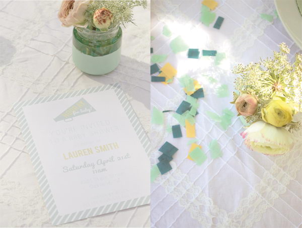 hooray baby shower decoration idea 13